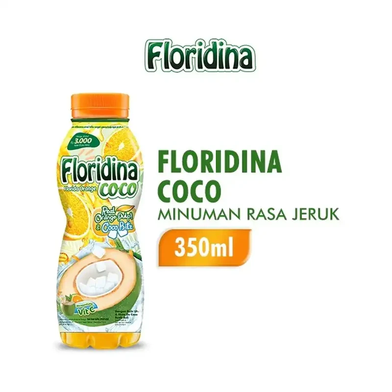 Floridina Juice Pulp Coco Bit 350Ml
