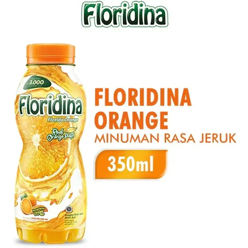 Floridina Juice Pulp Orange 350mL